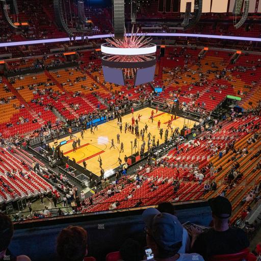 Kaseya Center - Section 401 Seat View