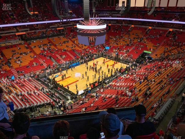 Kaseya Center - Section 401 Seat View