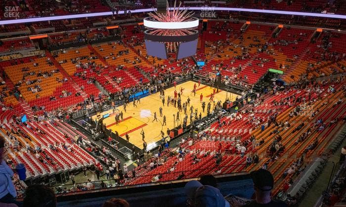 Kaseya Center - Section 401 Seat View