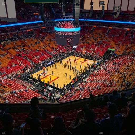 Kaseya Center - Section 402 Seat View