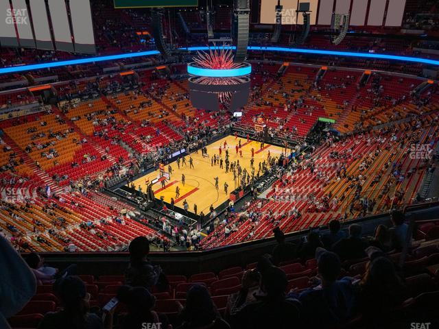 Kaseya Center - Section 402 Seat View