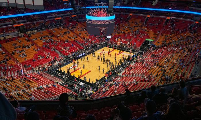 Kaseya Center - Section 402 Seat View