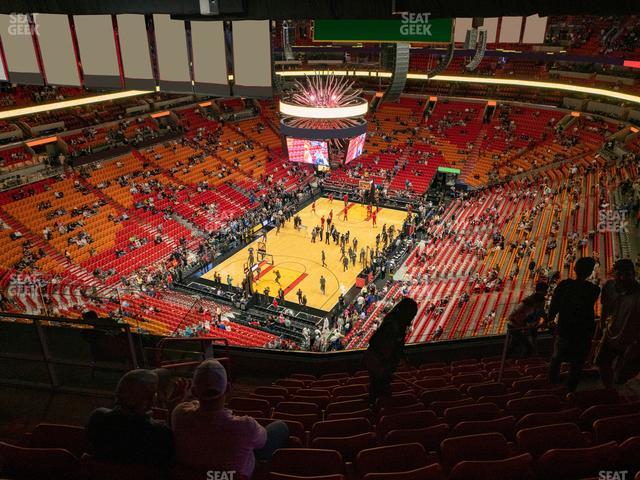 Kaseya Center - Section 403 Seat View