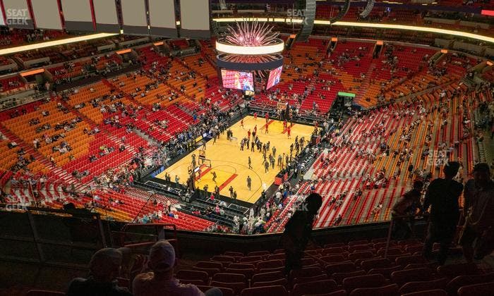 Kaseya Center - Section 403 Seat View