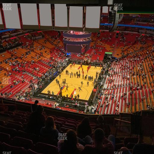 Kaseya Center - Section 404 Seat View