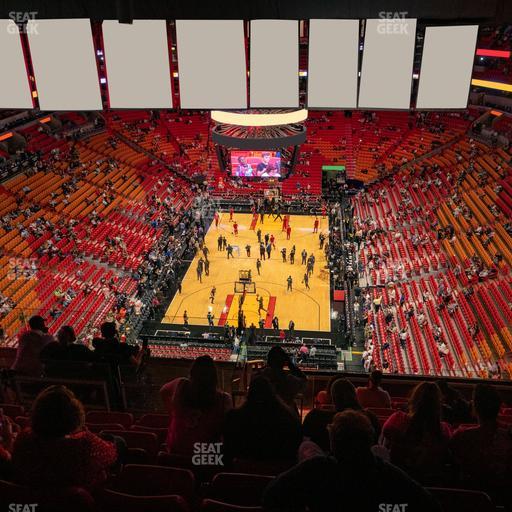 Kaseya Center - Section 405 Seat View