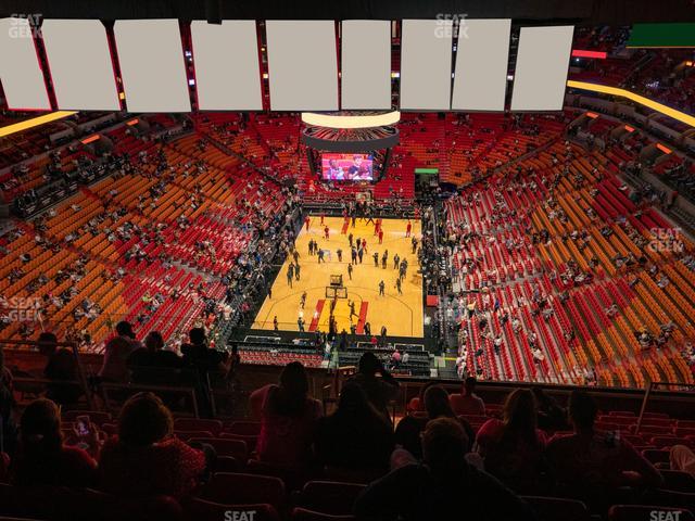 Kaseya Center - Section 405 Seat View