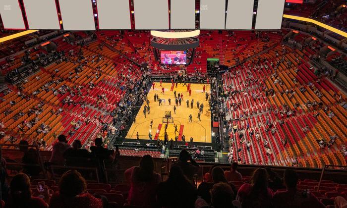 Kaseya Center - Section 405 Seat View