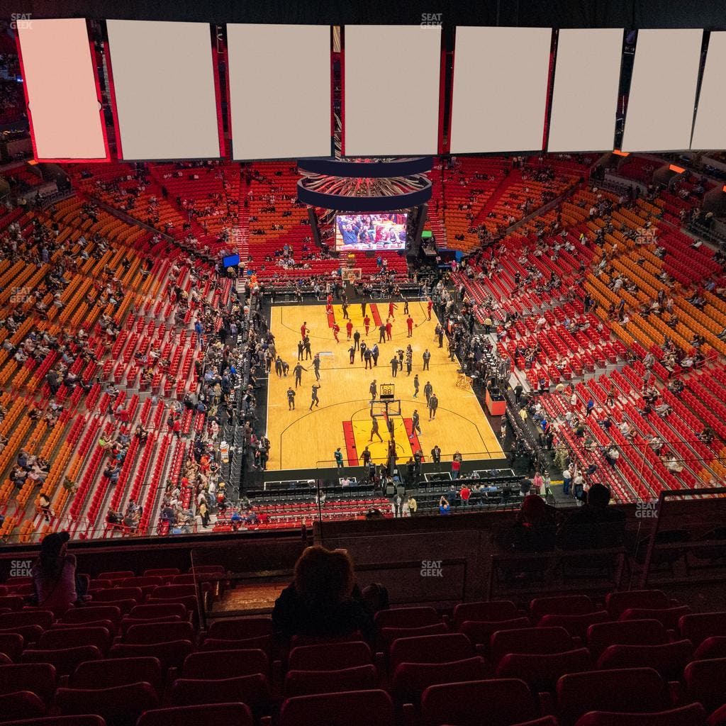 Kaseya Center - Section 406 Seat View