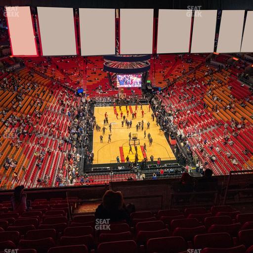 Kaseya Center - Section 406 Seat View