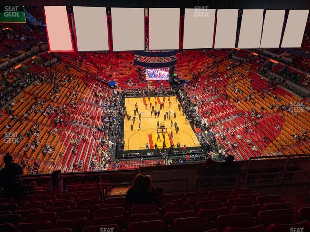 Kaseya Center - Section 406 Seat View