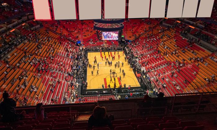 Kaseya Center - Section 406 Seat View