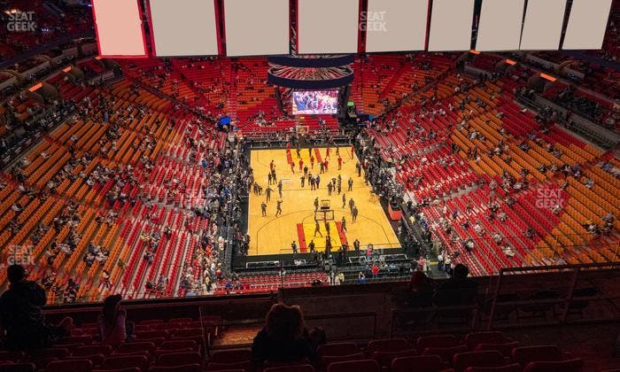 Kaseya Center - Section 406 Seat View