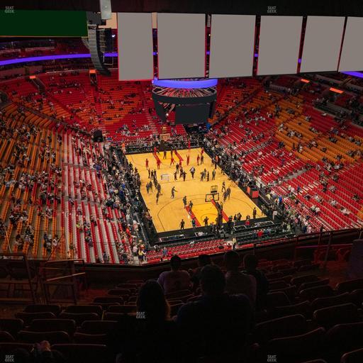 Kaseya Center - Section 407 Seat View