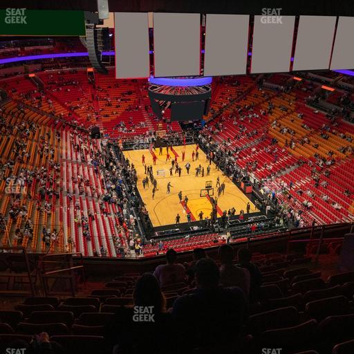 Kaseya Center - Section 407 Seat View