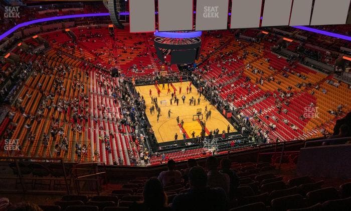 Kaseya Center - Section 407 Seat View