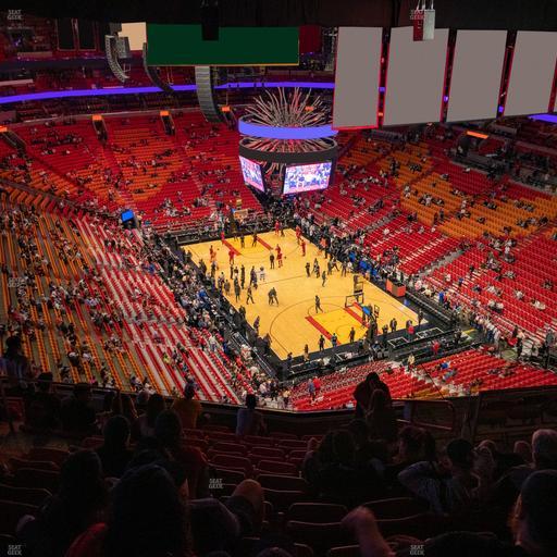 Kaseya Center - Section 408 Seat View