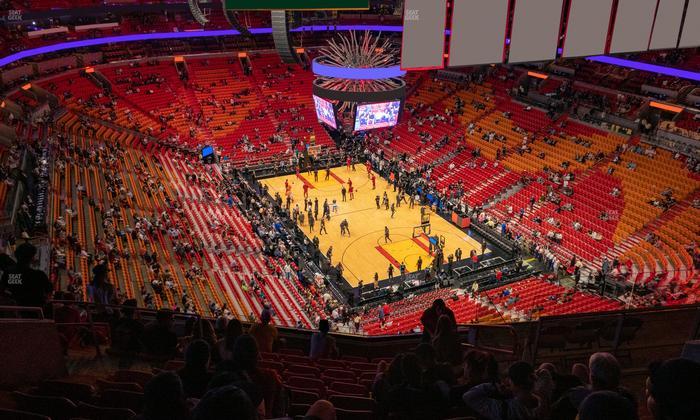 Kaseya Center - Section 408 Seat View