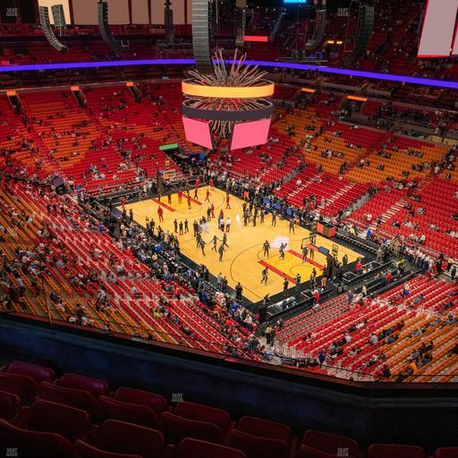 Kaseya Center - Section 409 Seat View