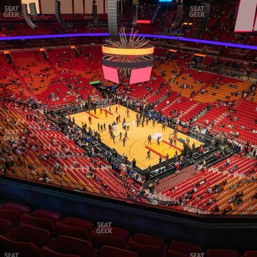 Kaseya Center - Section 409 Seat View