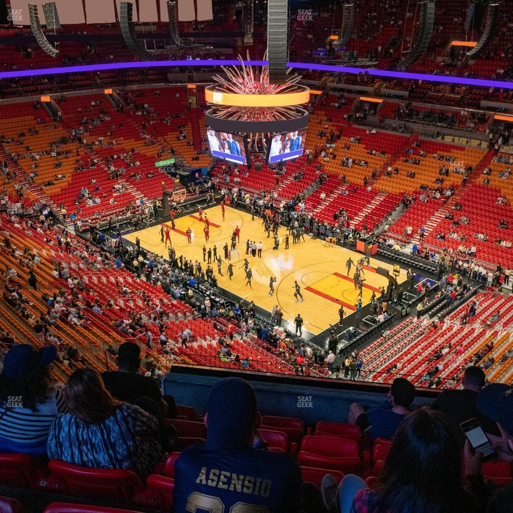 Kaseya Center - Section 410 Seat View