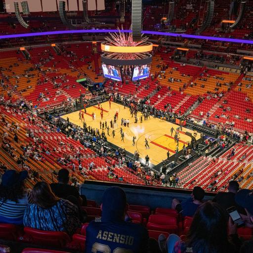 Kaseya Center - Section 410 Seat View