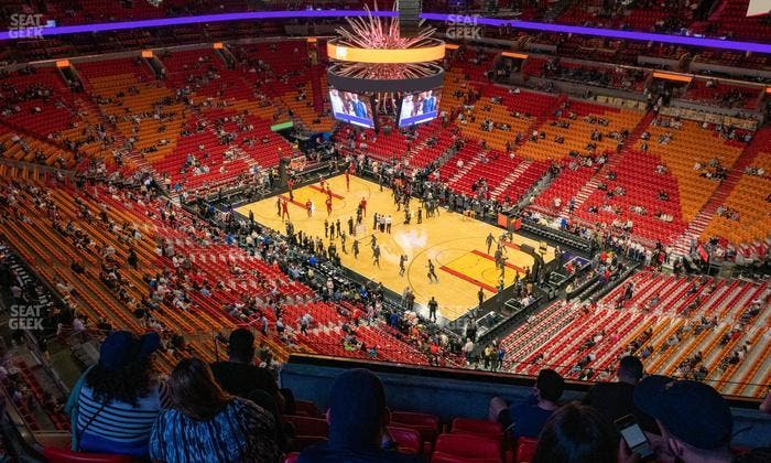 Kaseya Center - Section 410 Seat View