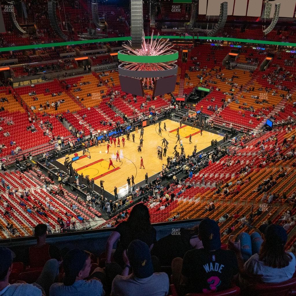 Kaseya Center - Section 411 Seat View