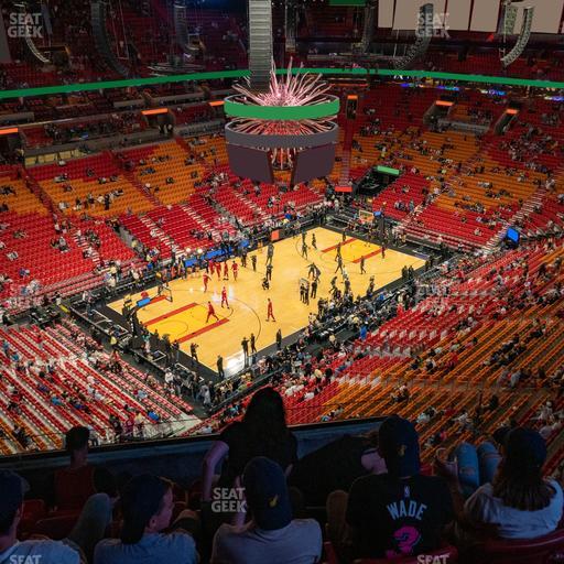 Kaseya Center - Section 411 Seat View