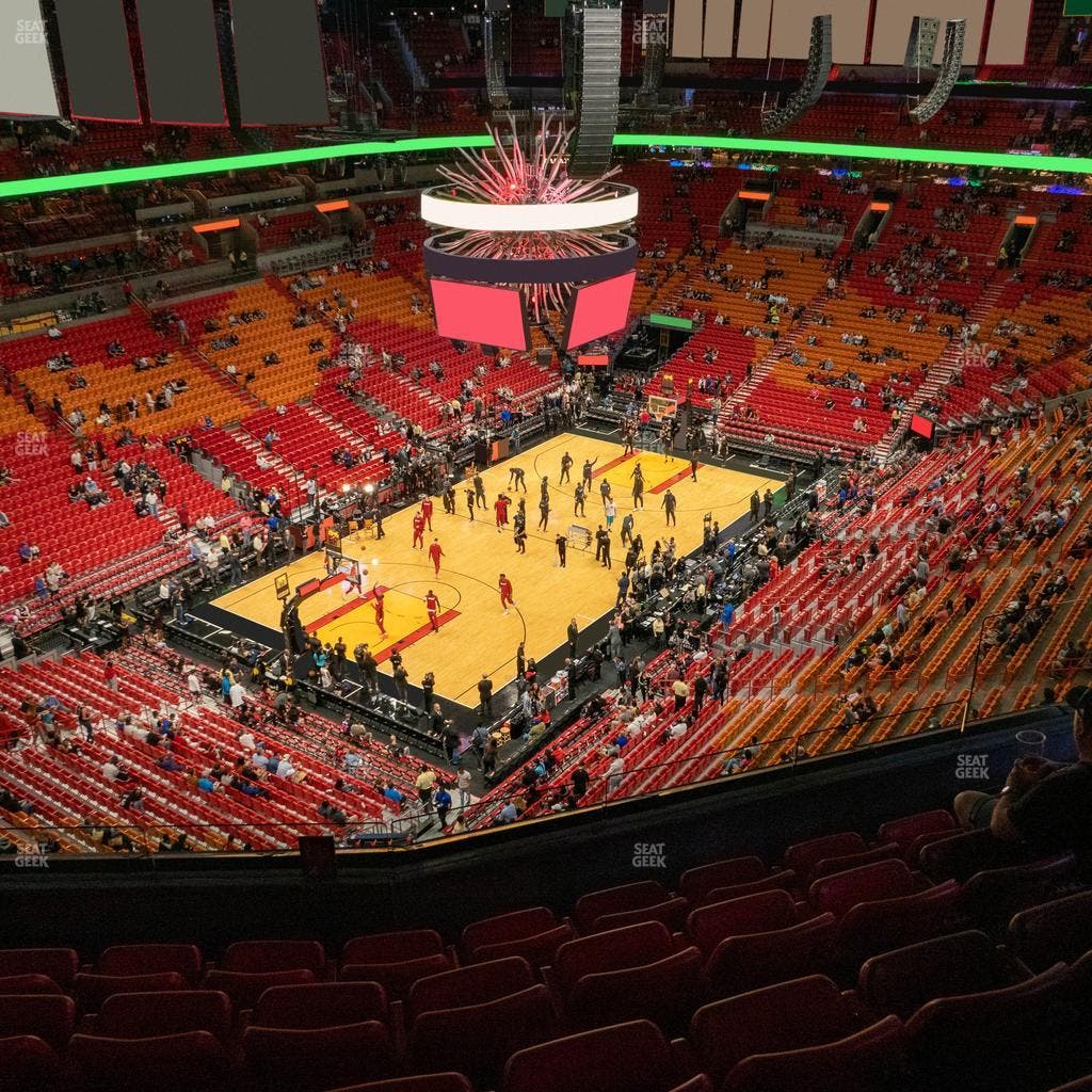 Kaseya Center - Section 412 Seat View