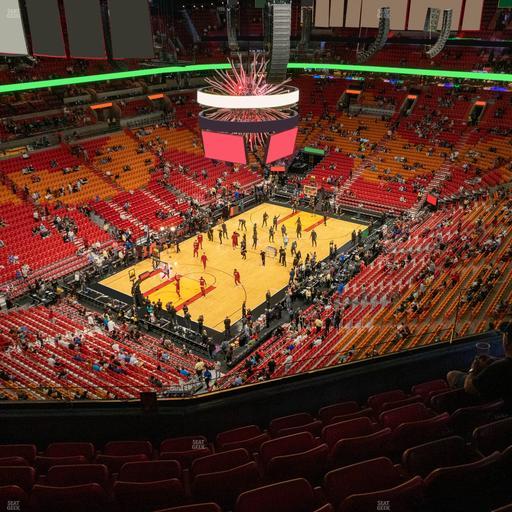 Kaseya Center - Section 412 Seat View