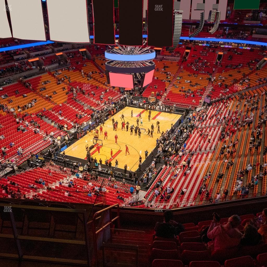 Kaseya Center - Section 413 Seat View
