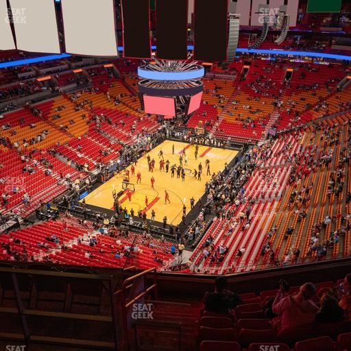 Kaseya Center - Section 413 Seat View