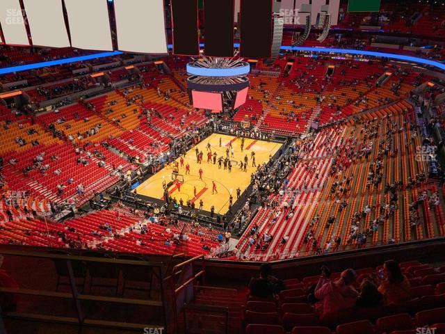 Kaseya Center - Section 413 Seat View