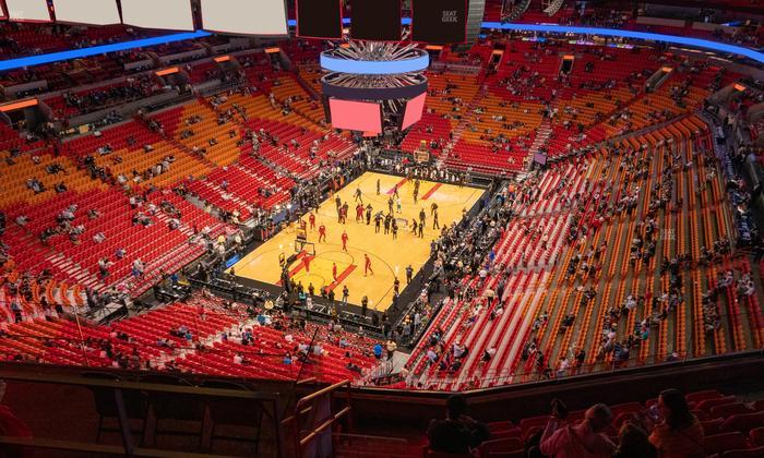 Kaseya Center - Section 413 Seat View