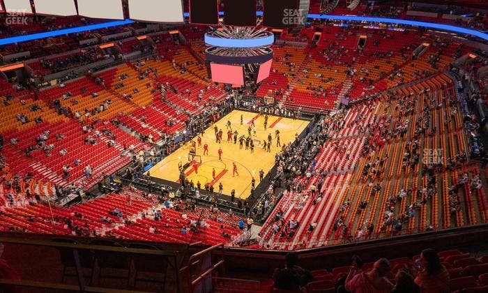 Kaseya Center - Section 413 Seat View