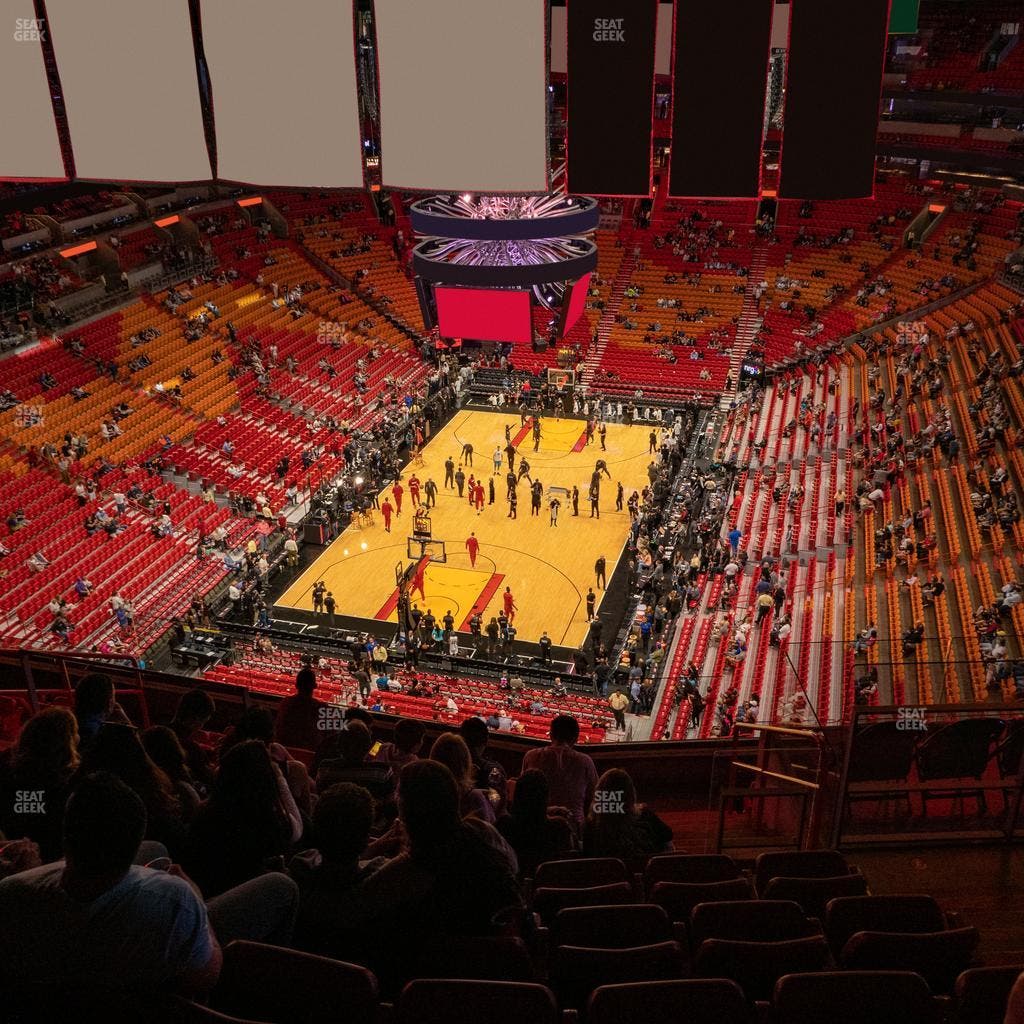 Kaseya Center - Section 414 Seat View