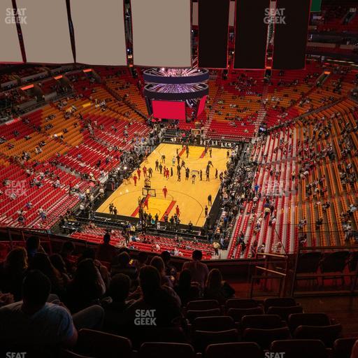 Kaseya Center - Section 414 Seat View