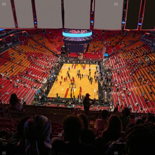 Kaseya Center - Section 415 Seat View