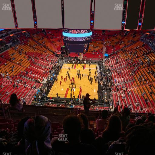 Kaseya Center - Section 415 Seat View