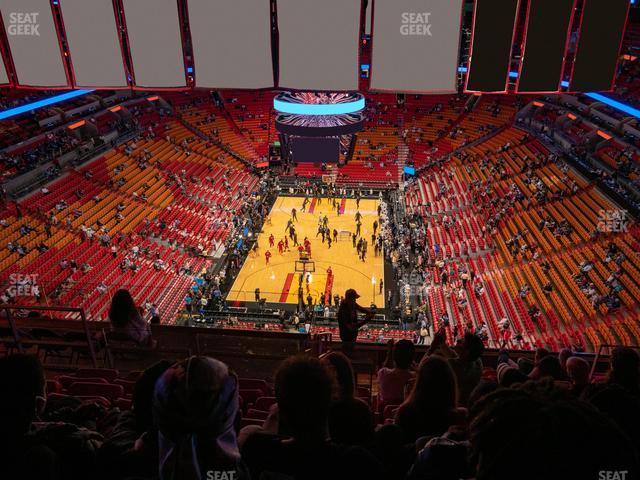 Kaseya Center - Section 415 Seat View