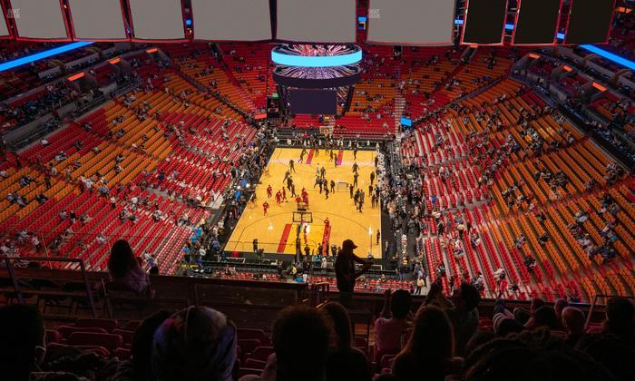 Kaseya Center - Section 415 Seat View