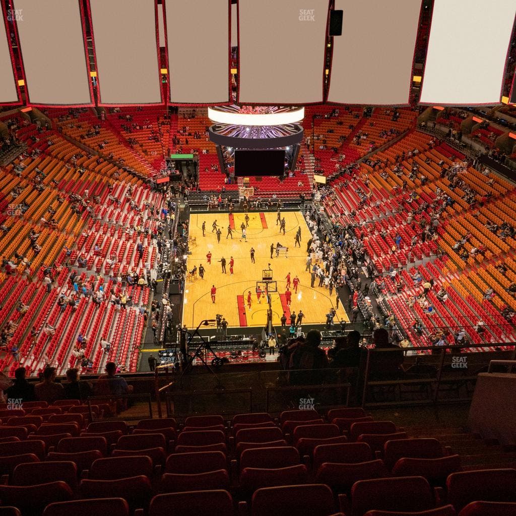 Kaseya Center - Section 416 Seat View