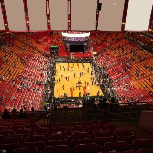 Kaseya Center - Section 416 Seat View