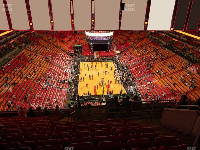Kaseya Center - Section 416 Seat View
