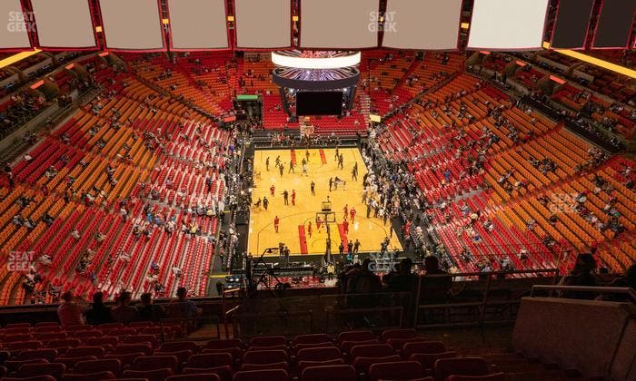 Kaseya Center - Section 416 Seat View