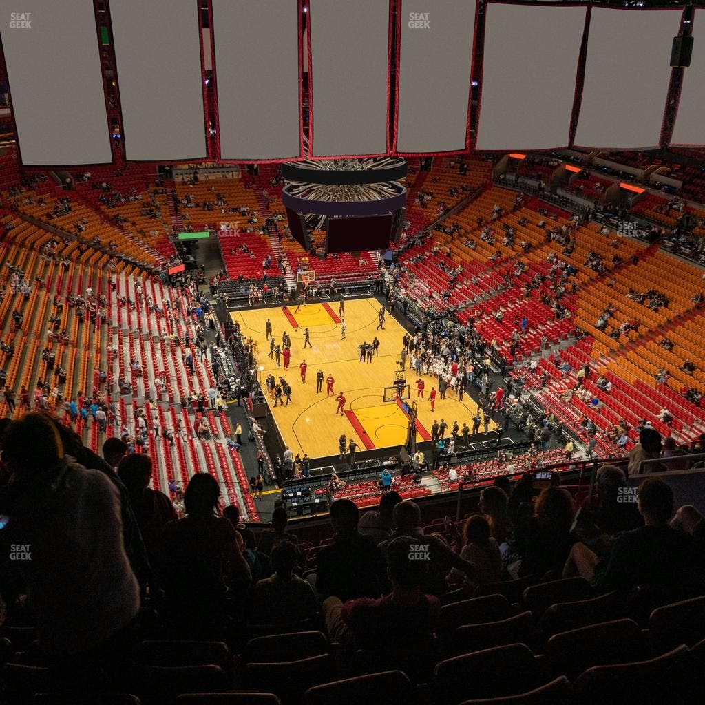 Kaseya Center - Section 417 Seat View