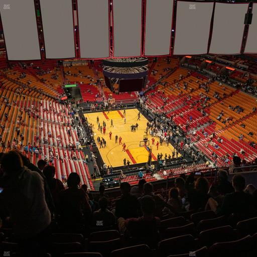 Kaseya Center - Section 417 Seat View