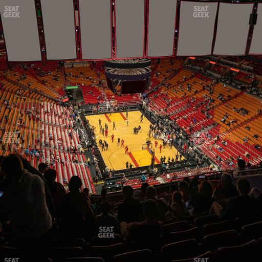 Kaseya Center - Section 417 Seat View