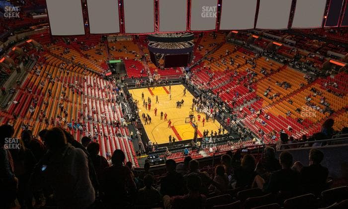 Kaseya Center - Section 417 Seat View